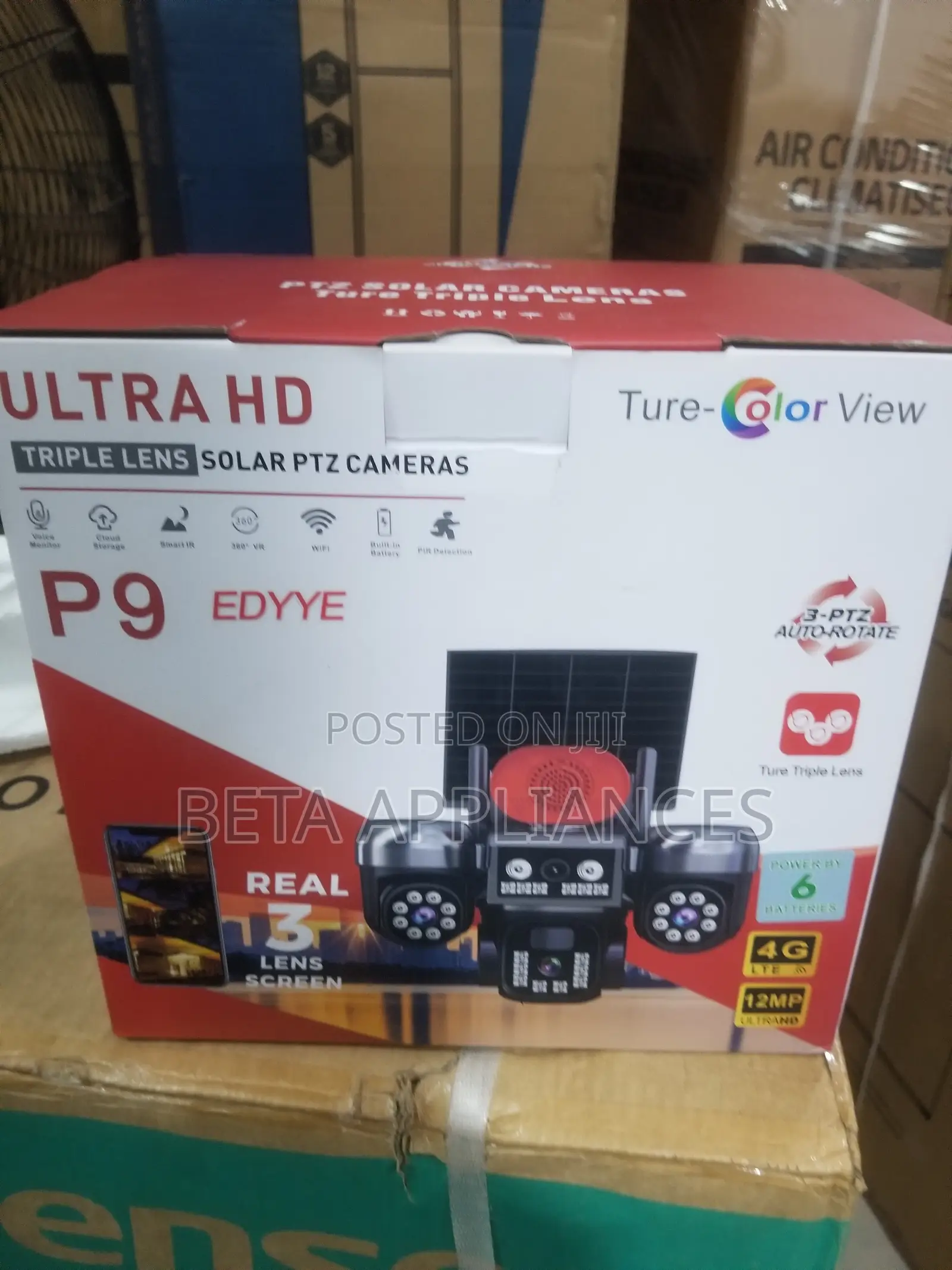 Ultra HD Solar PTZ Camera With Wide-Area Coverage