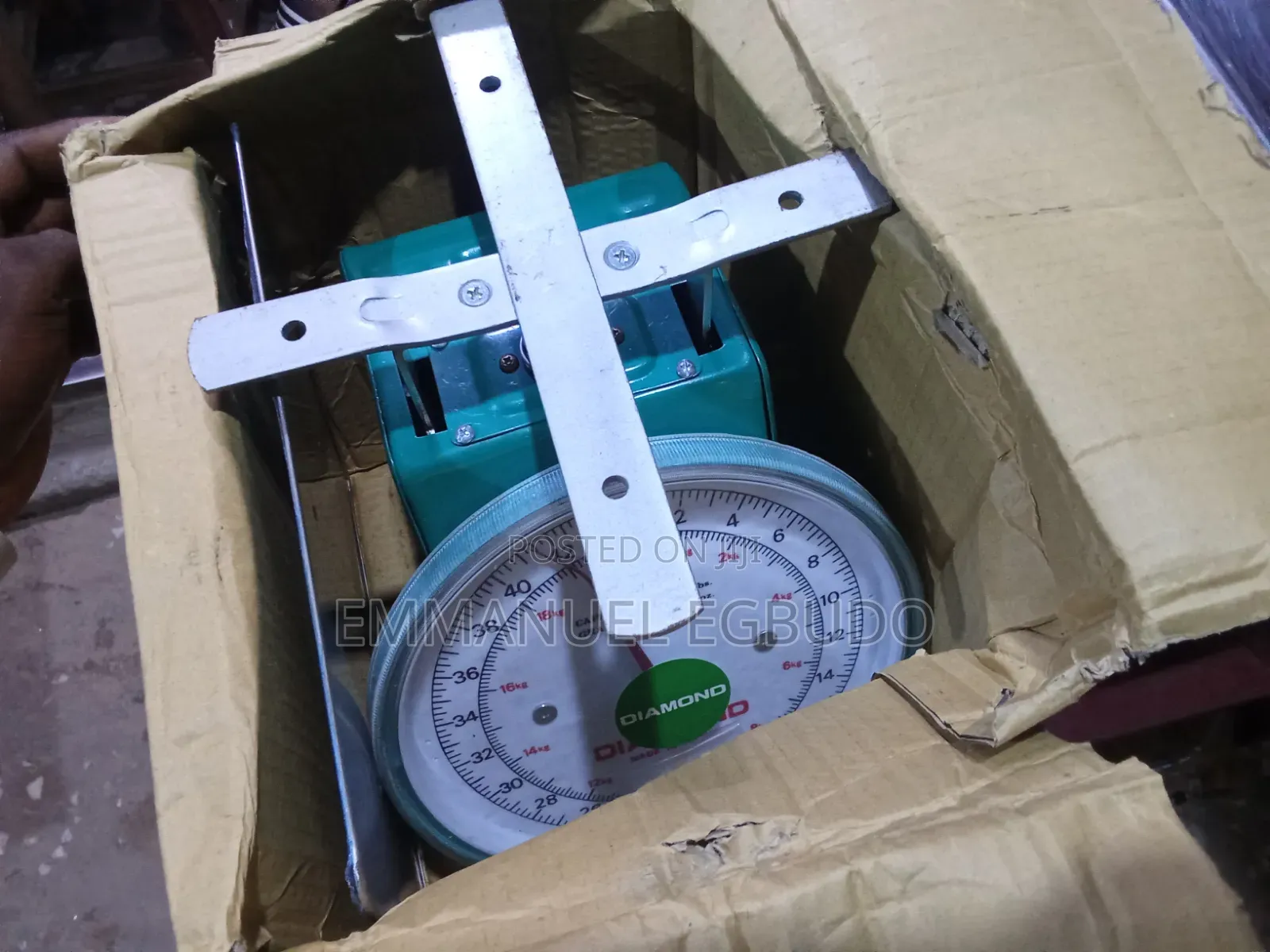DIAMOND 20KG Mechanical Platform Scale