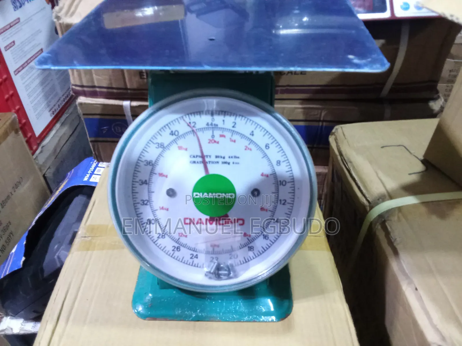 DIAMOND 20KG Mechanical Platform Scale