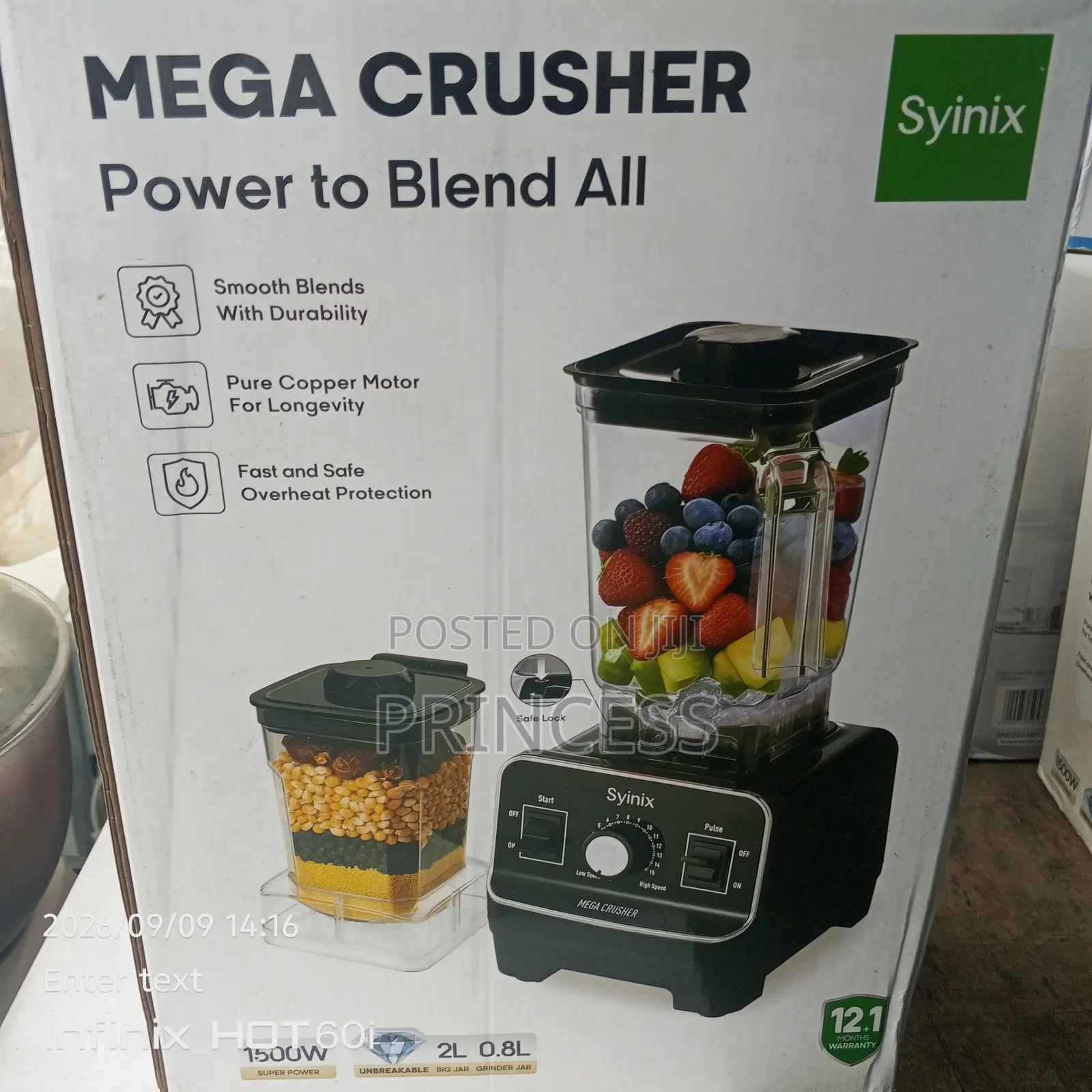 Synix Blender Brand New One