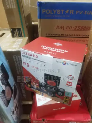 Ultra HD Triple-Lens Remote Surveillance Camera