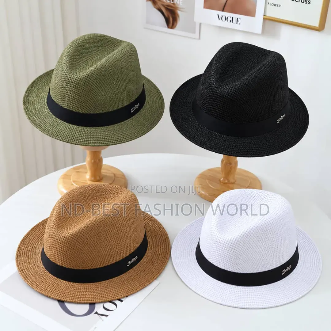 Quality Black and White Hat