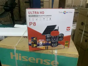 Ultra HD Solar PTZ Camera for Home Security