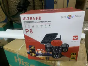 Ultra HD Solar PTZ Camera for Home Security