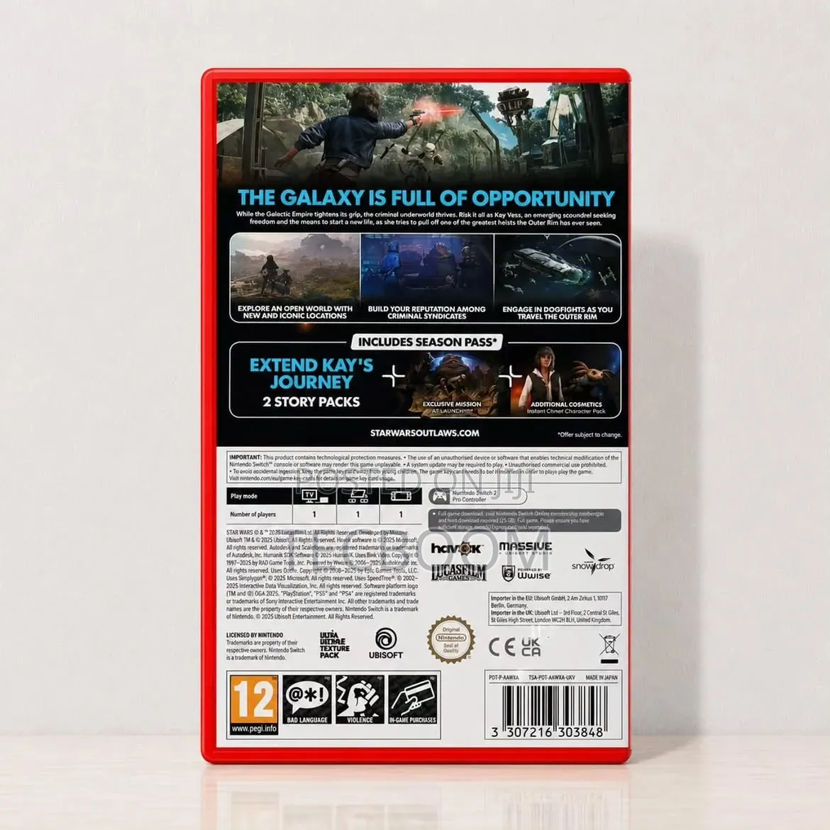 Star Wars Outlaws Gold Edition Nintendo Switch 2
