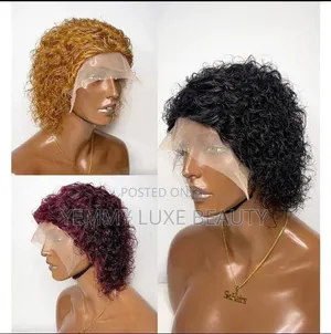Human Hair Illusion Frontal Wig.