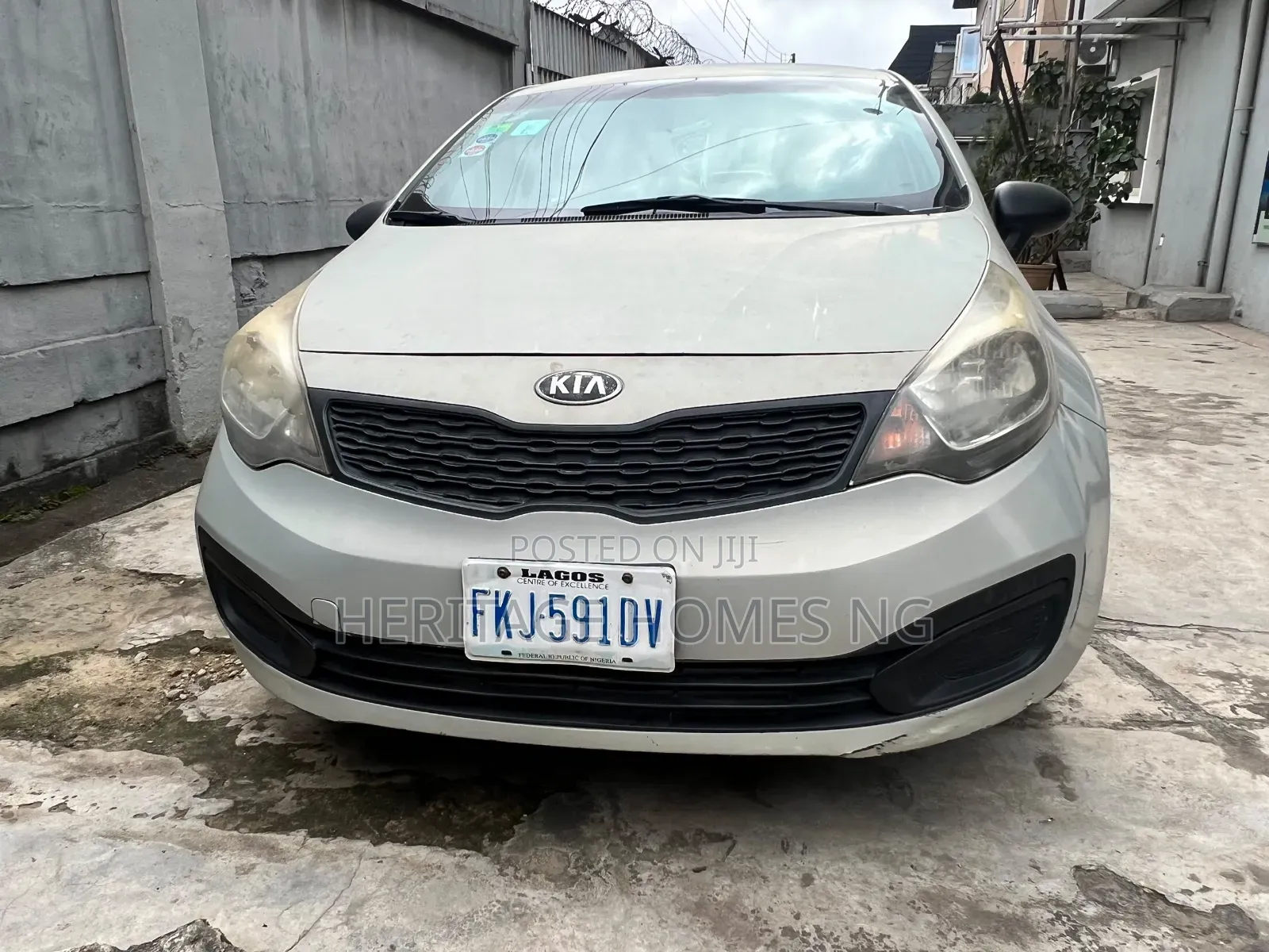 Kia Rio 2014 Silver