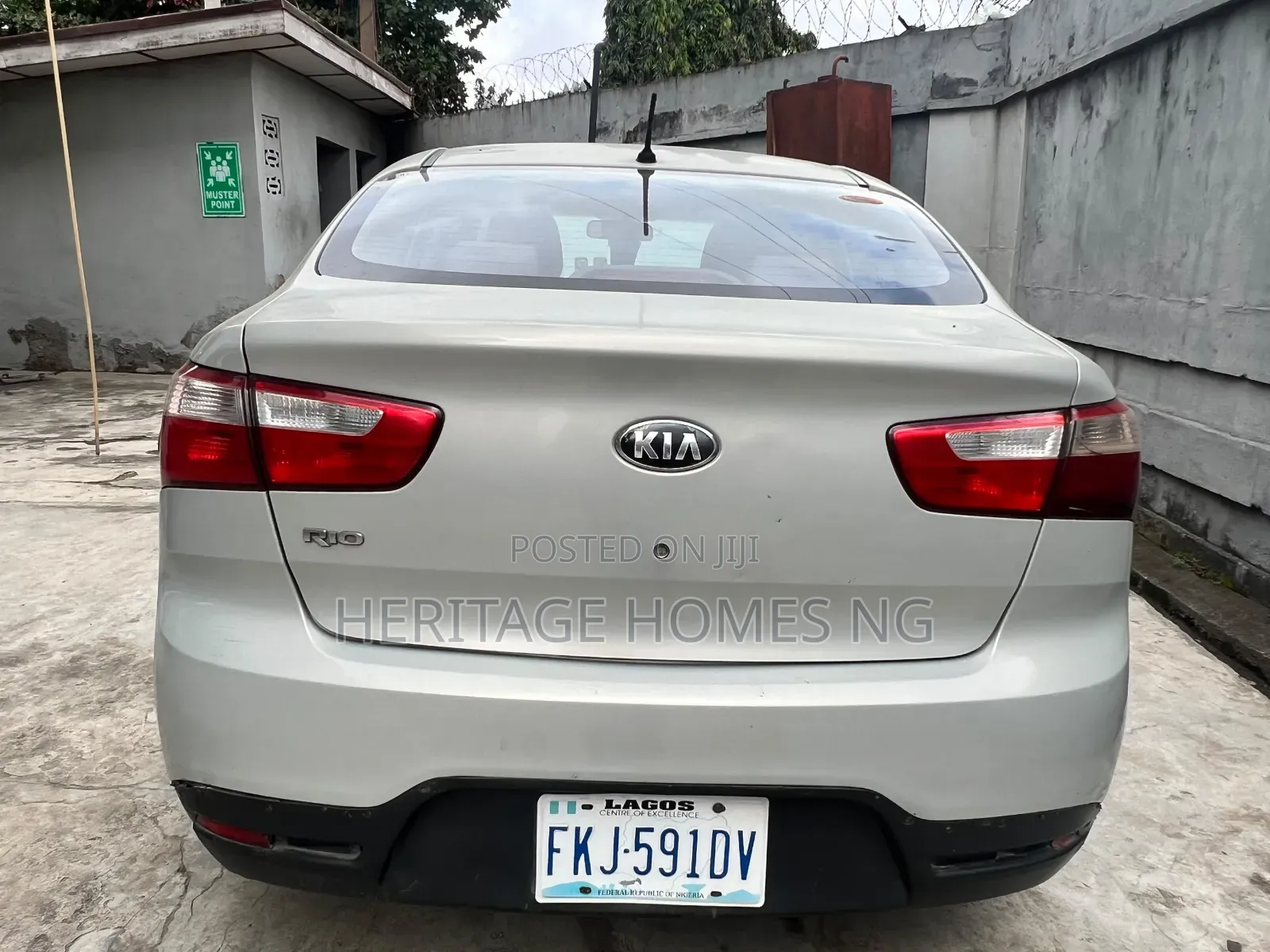 Kia Rio 2014 Silver