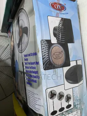 Ox Plastic Standing Fan