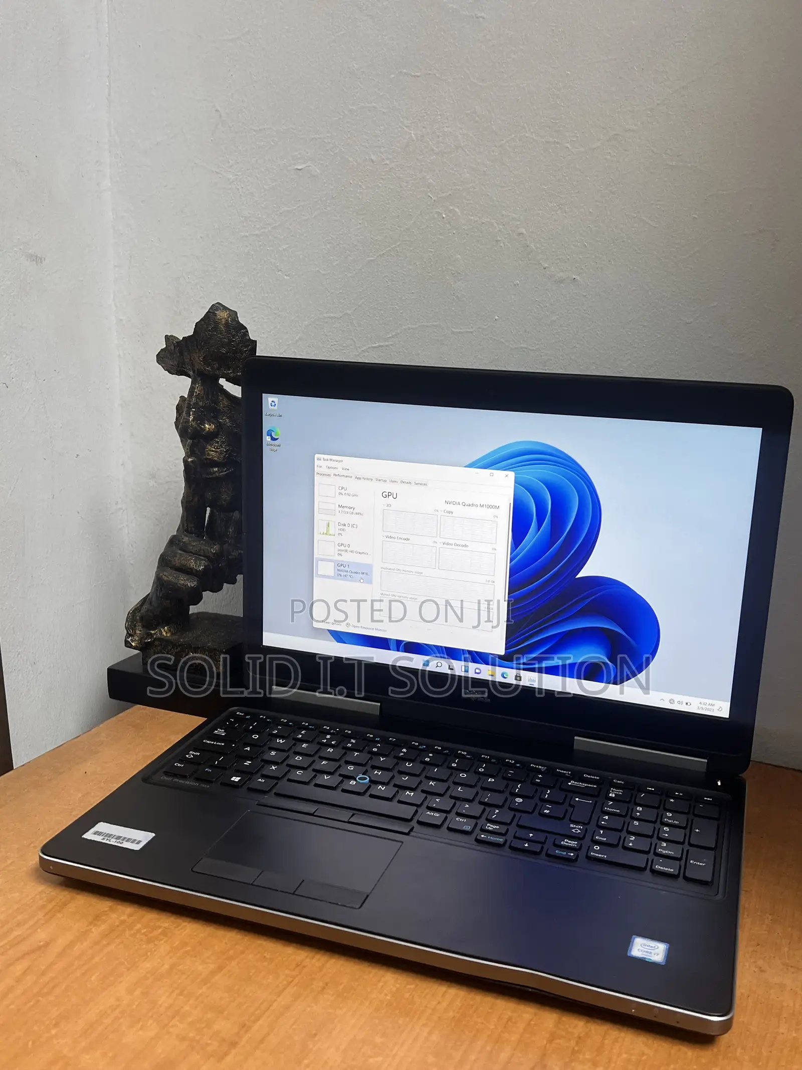 Laptop Dell Precision 7510 8GB Intel Core i7 HDD 1T