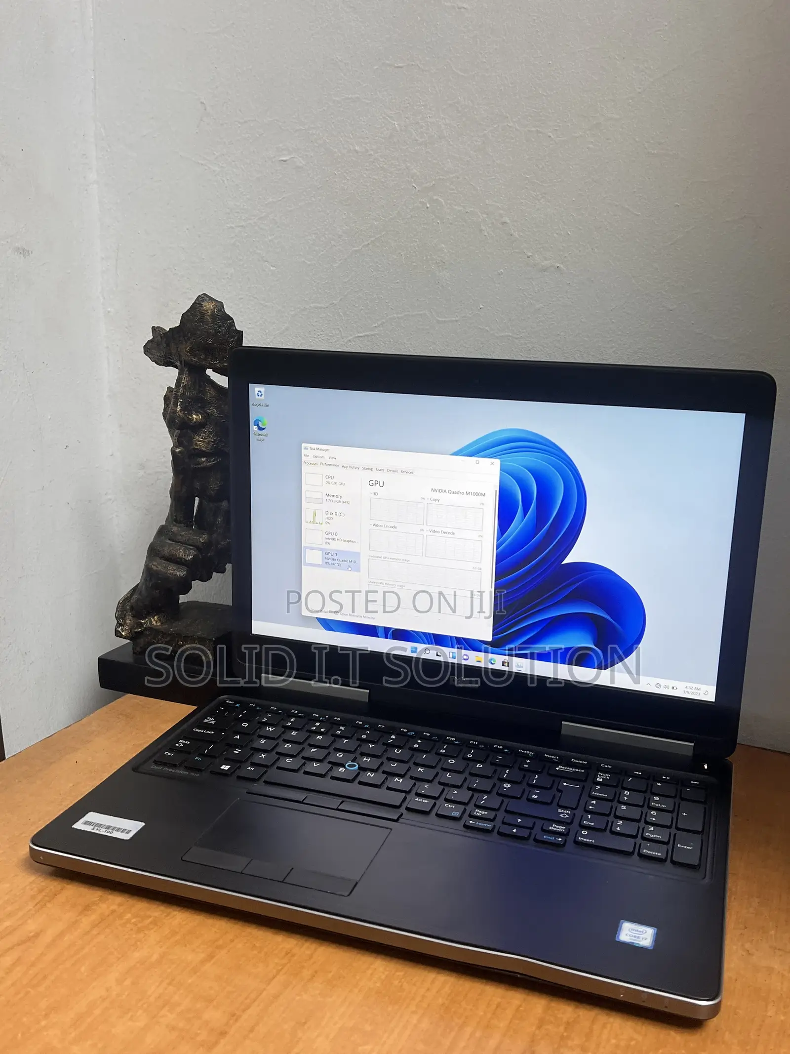 Laptop Dell Precision 7510 8GB Intel Core i7 HDD 1T