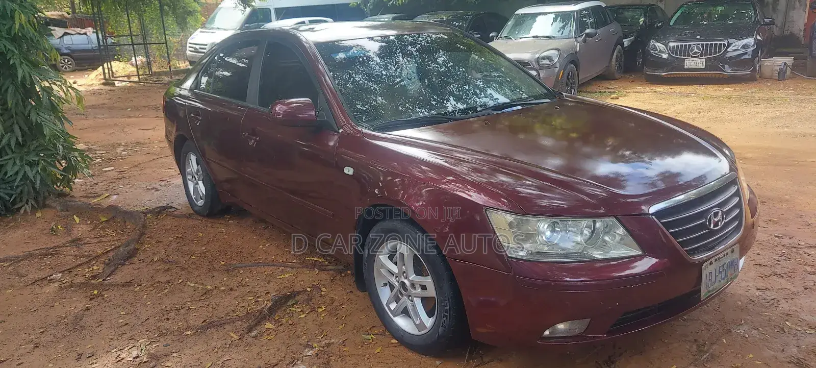 Hyundai Sonata 2.4 Automatic 2007 Red