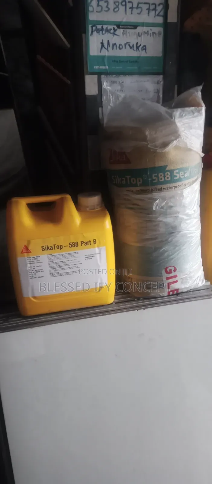 SikaTop-588 Seal, Two Component Elastomeric Cement Waterproof Coating