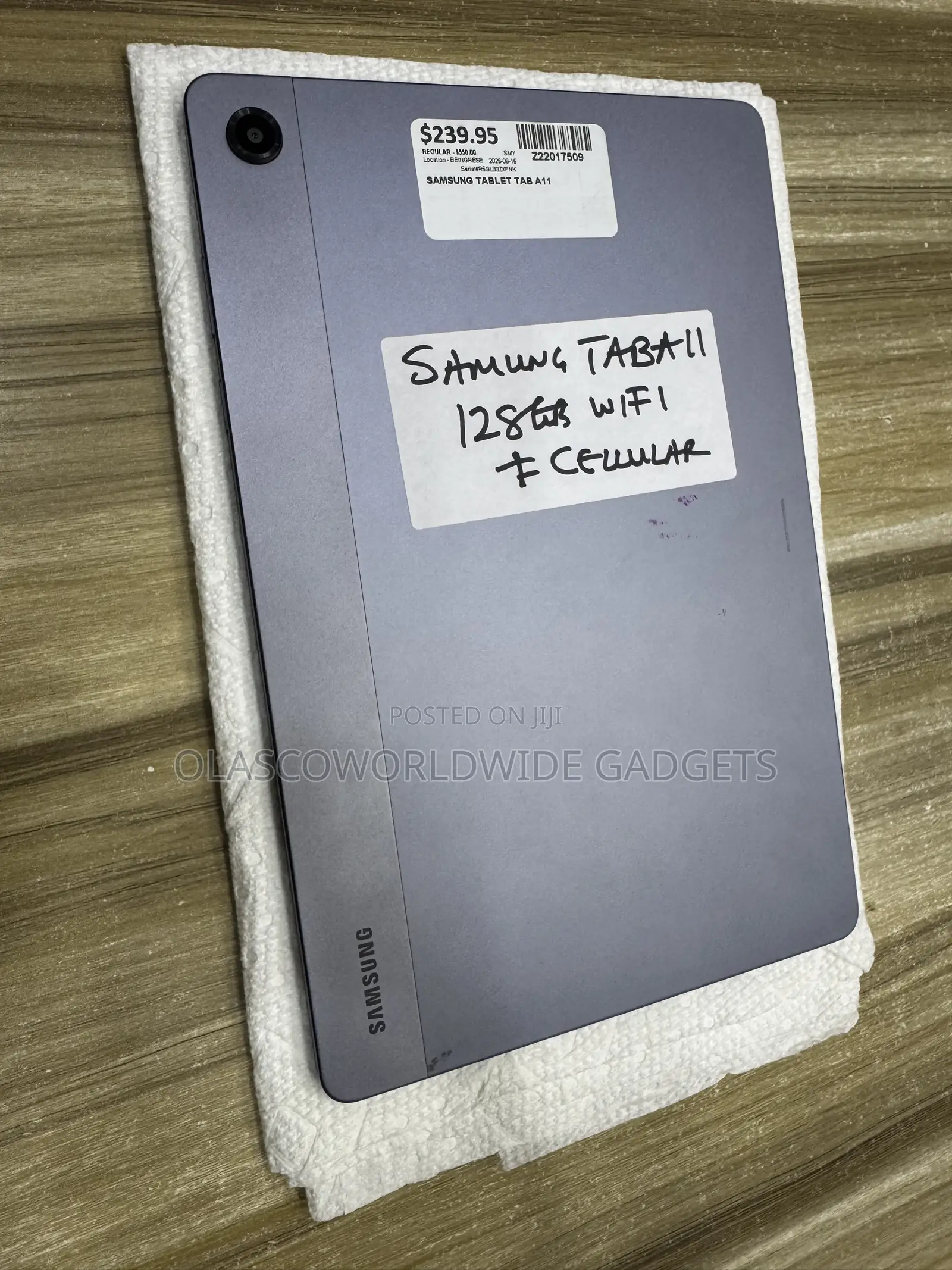 Samsung Galaxy Tab A11 128 GB Gray