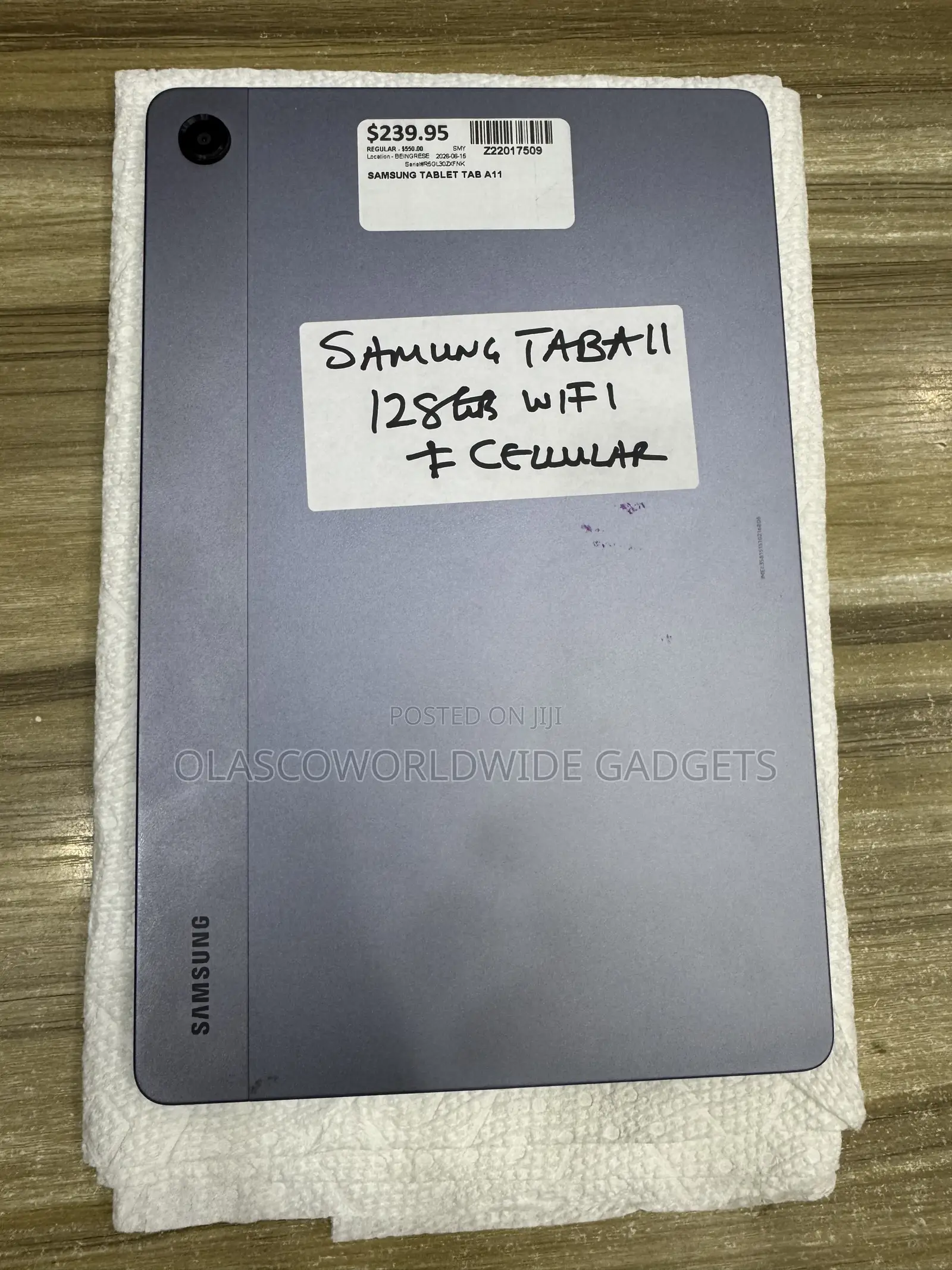 Samsung Galaxy Tab A11 128 GB Gray