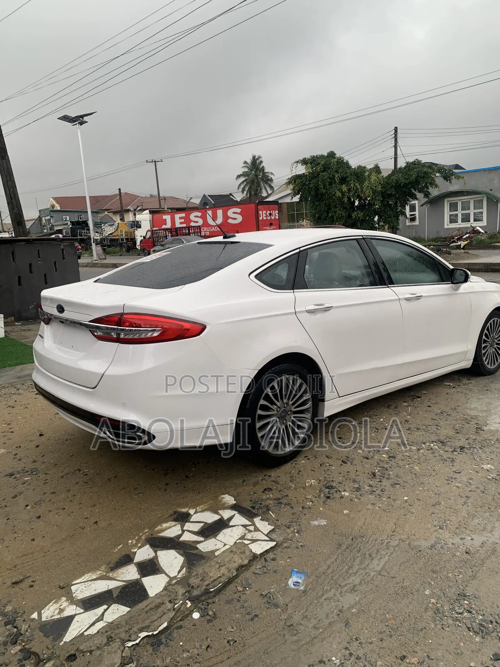 Ford Fusion 2017 White