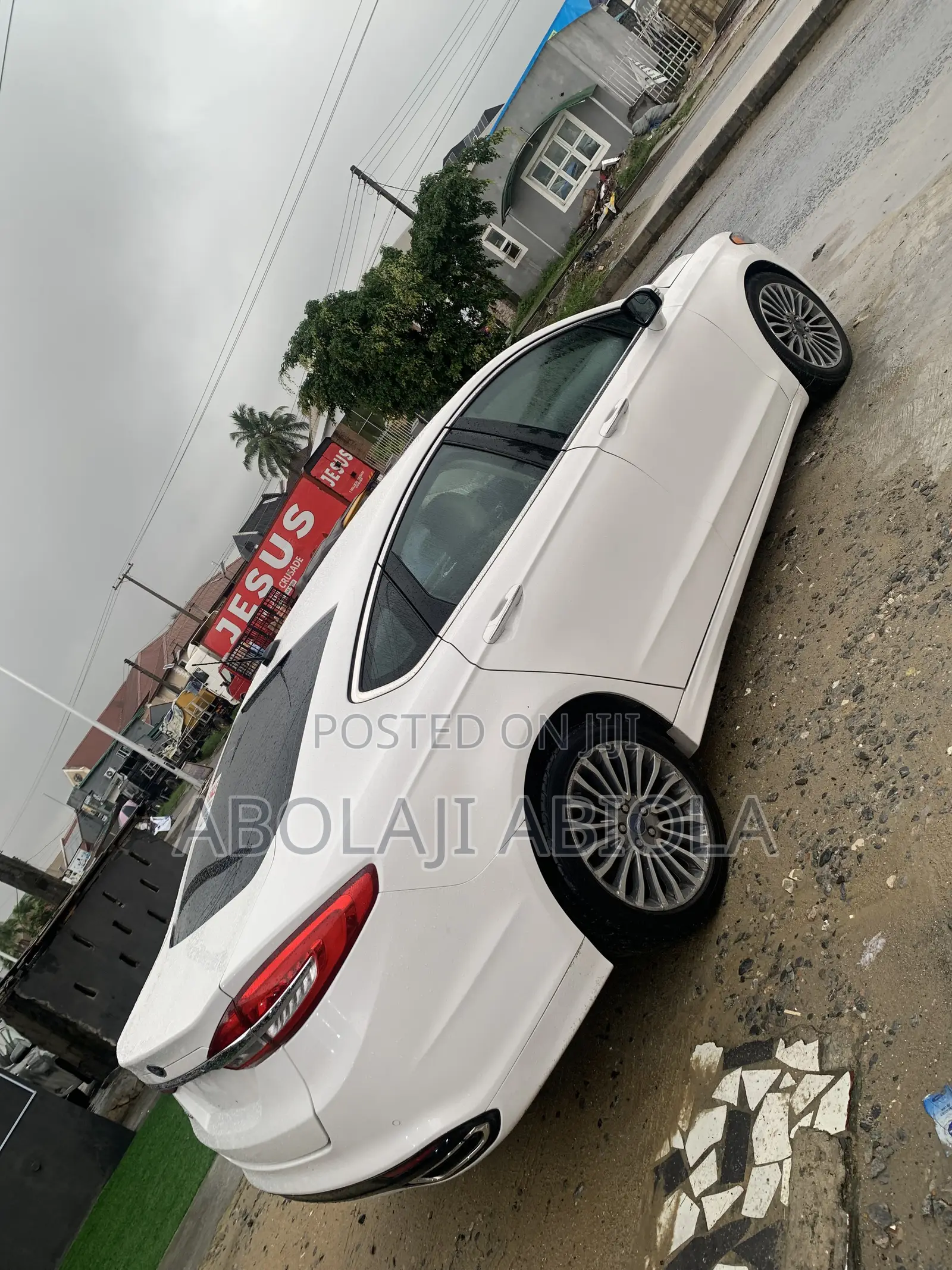 Ford Fusion 2017 White