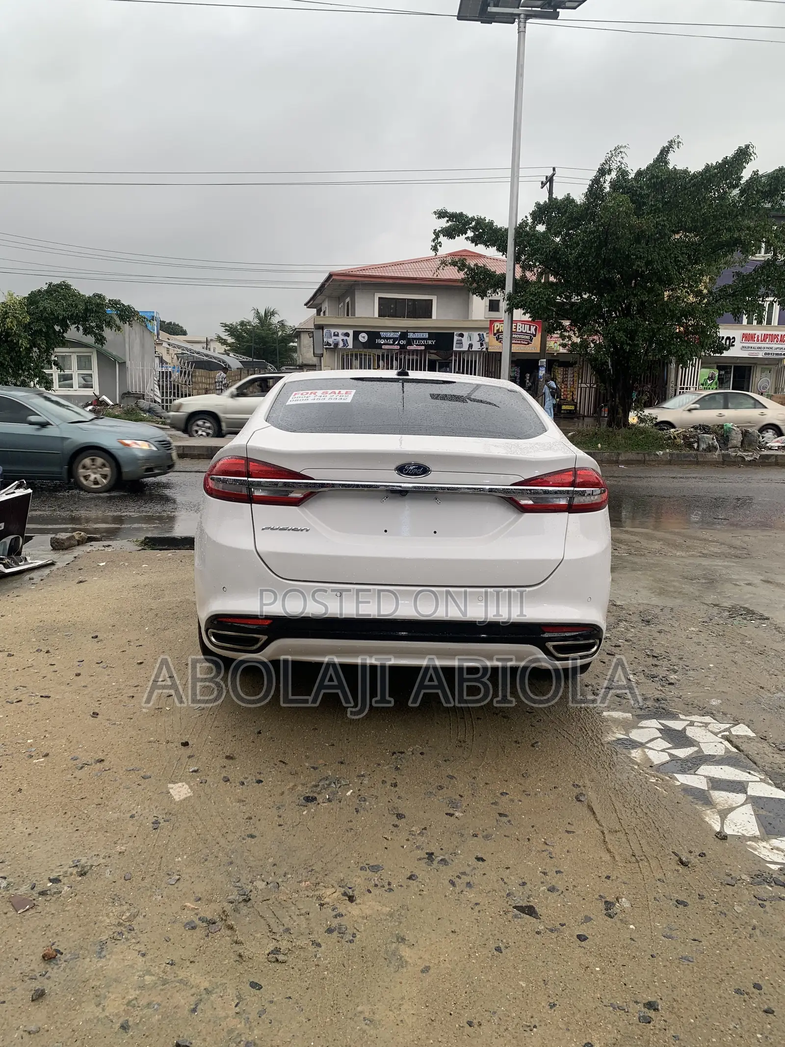 Ford Fusion 2017 White