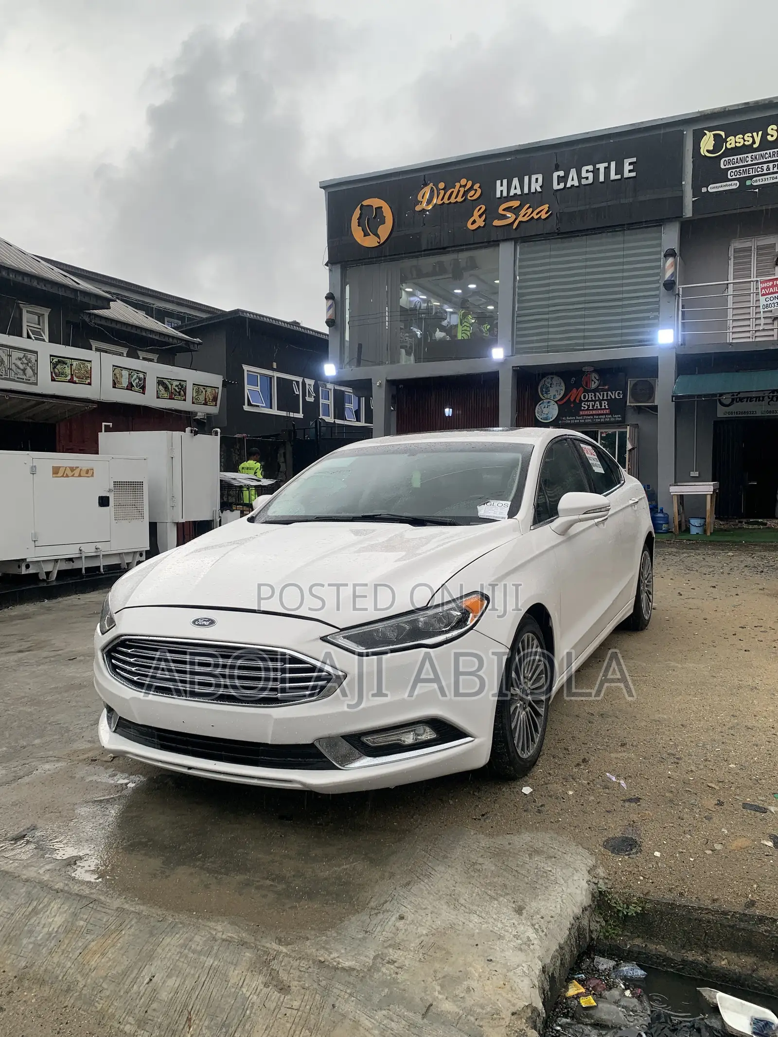 Ford Fusion 2017 White