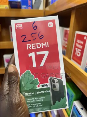 New Xiaomi Redmi 17 256 GB Black