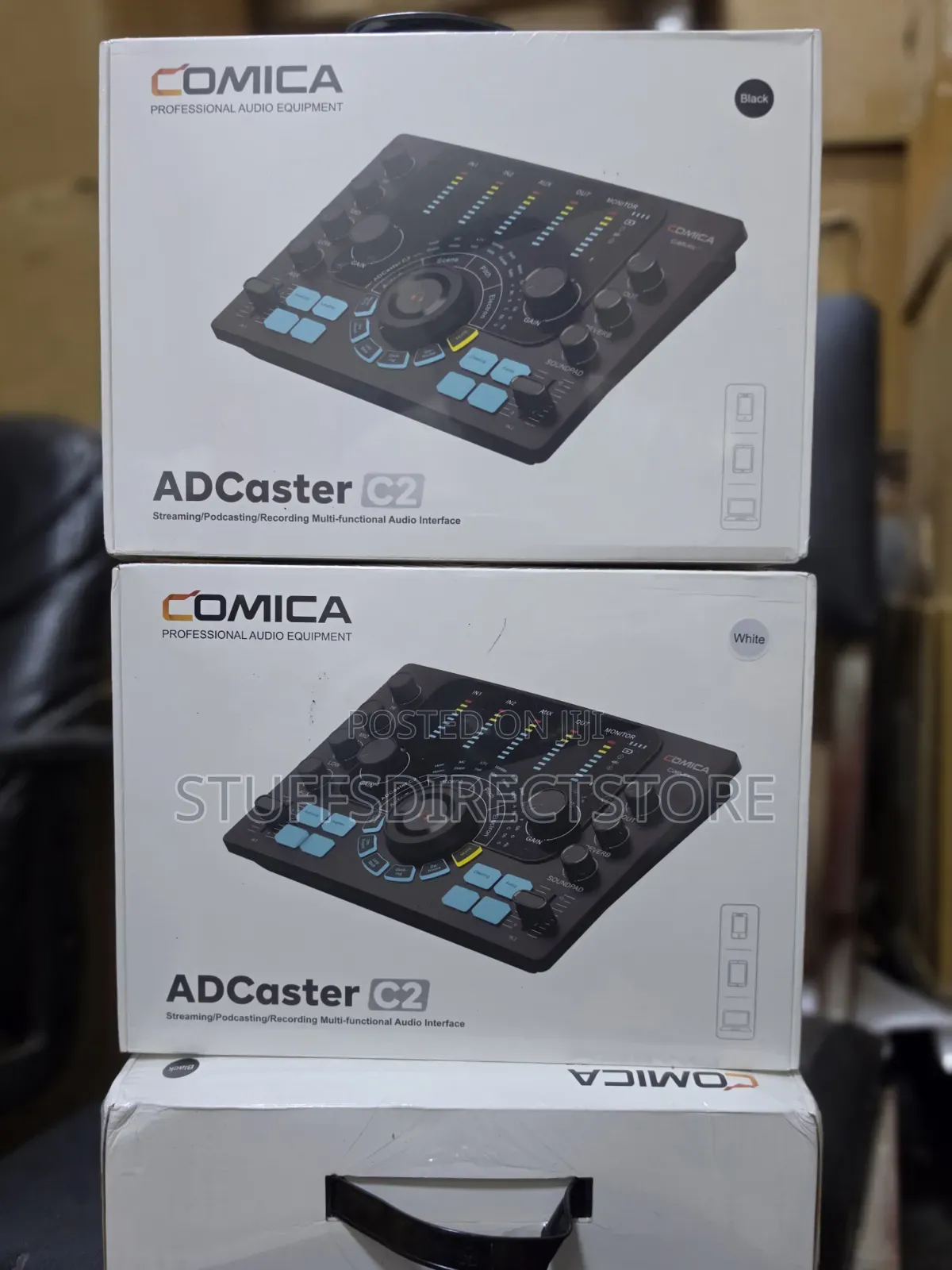 Comica ADCaster C2 Podcasting Multi-Functional Audio Interface