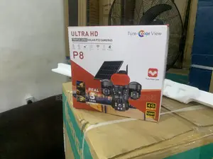 Ultra HD Solar PTZ Camera for 360° Monitoring