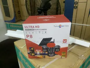 Triple-Lens Solar Security Camera With PTZ Control