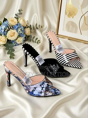 Elegant High Quality Heel Slippers