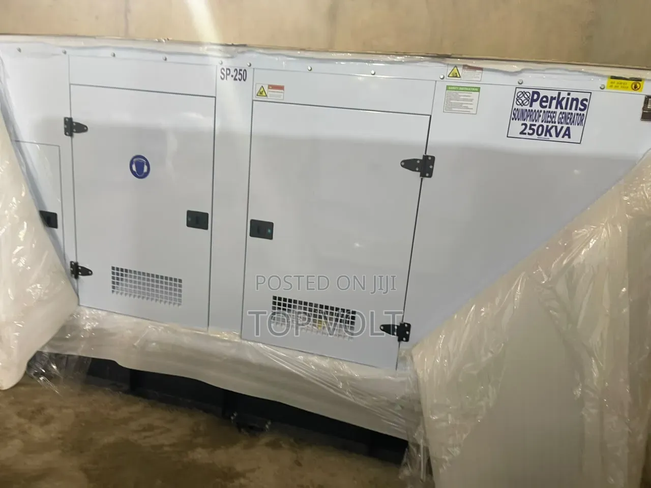 250KVA Standby Diesel Generator