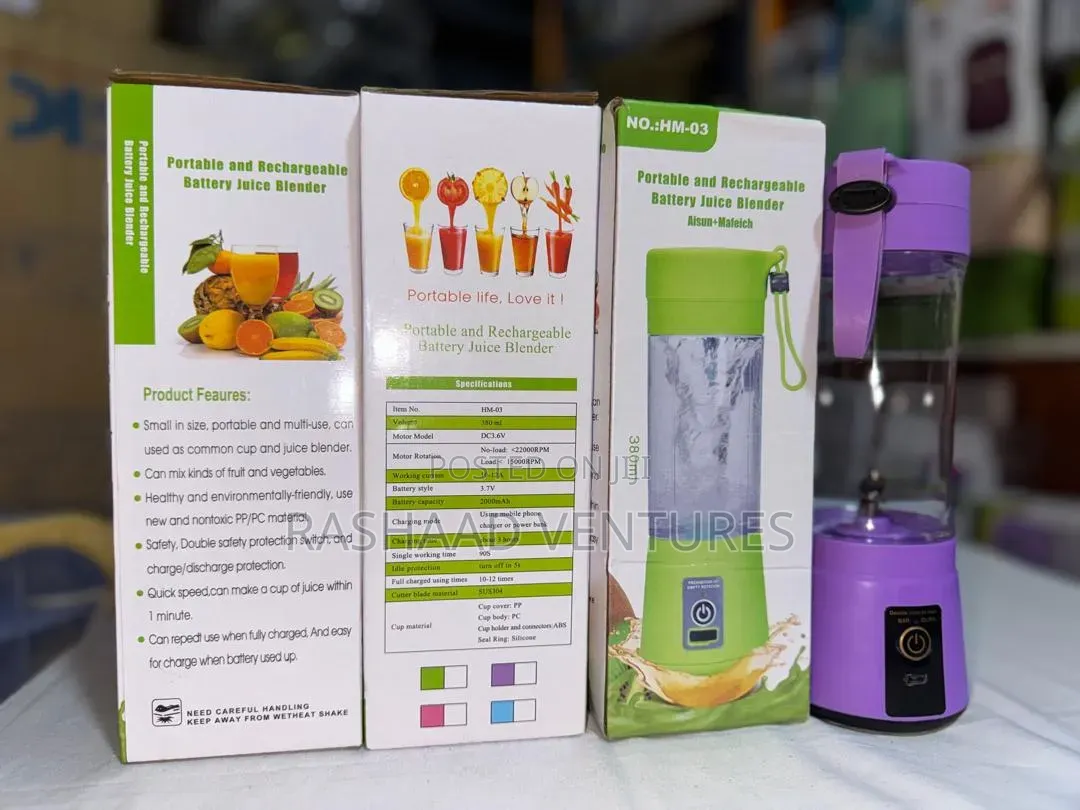 Rechargeable Juicer