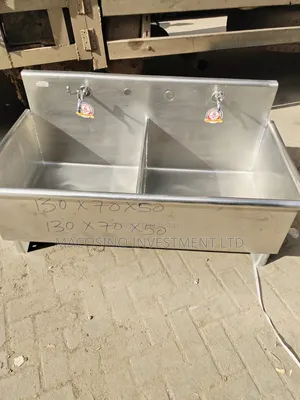 Scrub Stainless Sink.