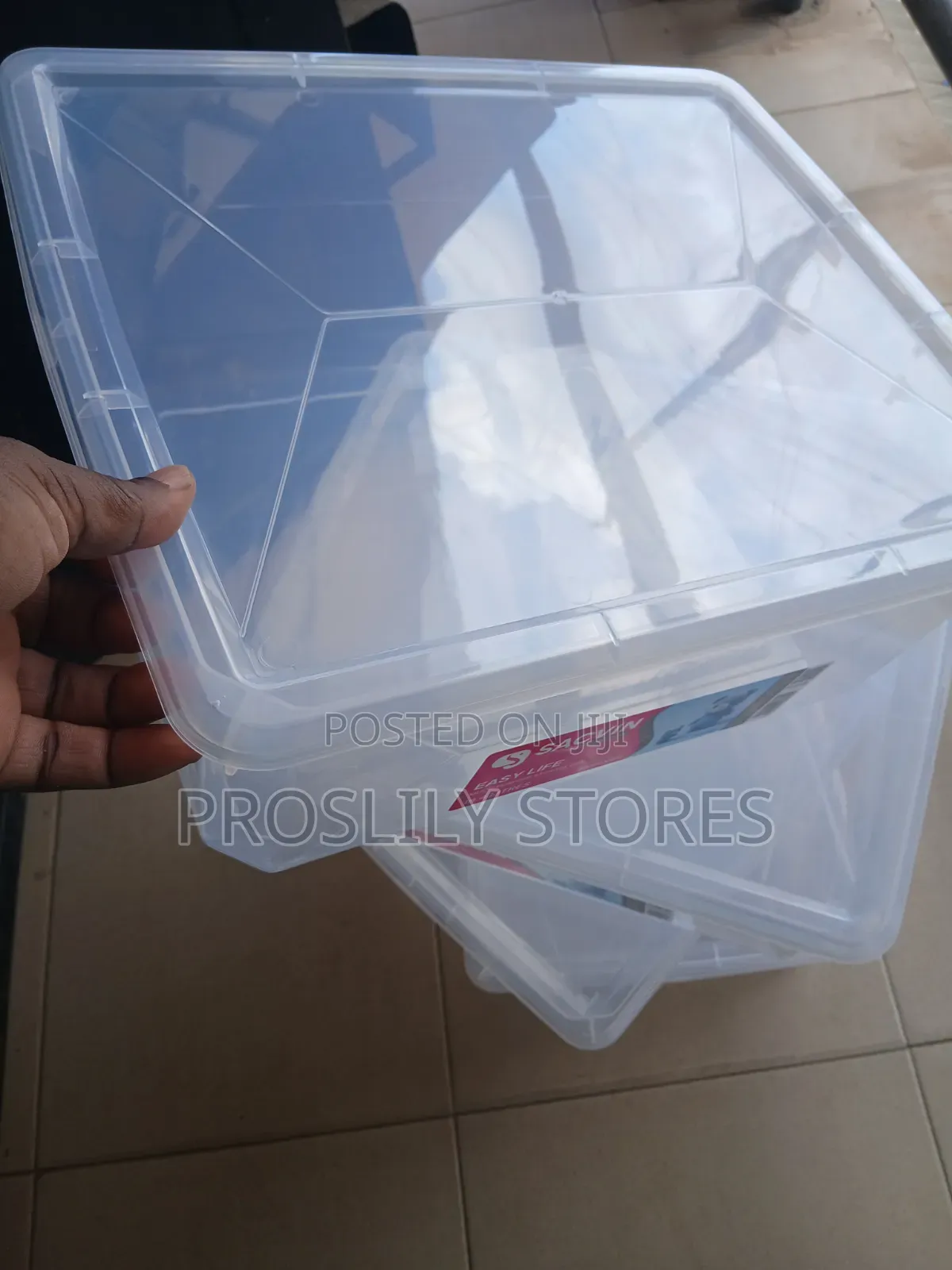 Smart Transparent Organizers Plastic Boxes 16.4litres