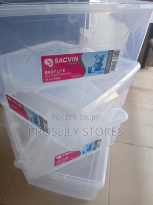 Smart Transparent Organizers Plastic Boxes 16.4litres
