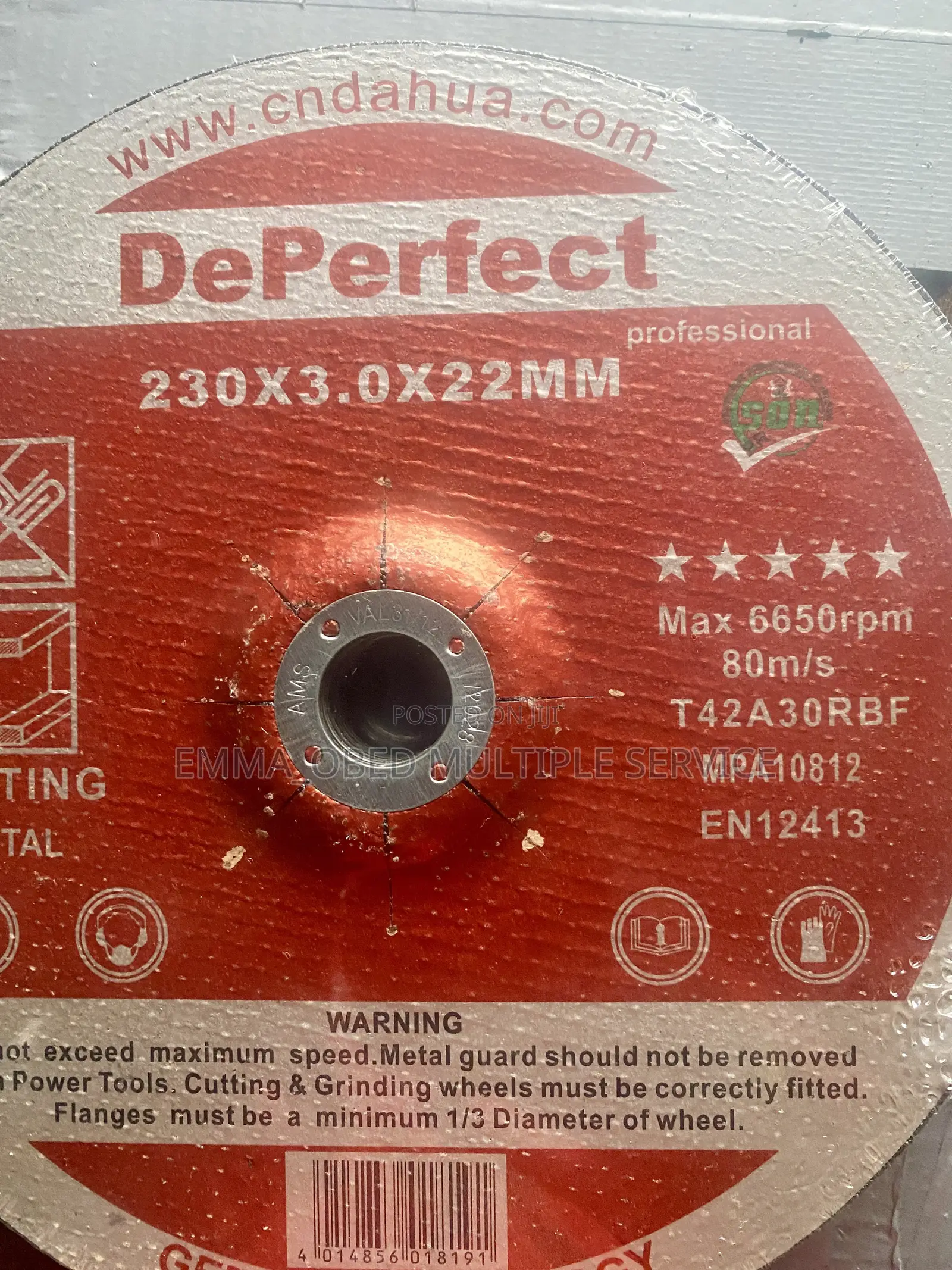 DePerfect Cutting Disc 9” (230x3.0x22mm)