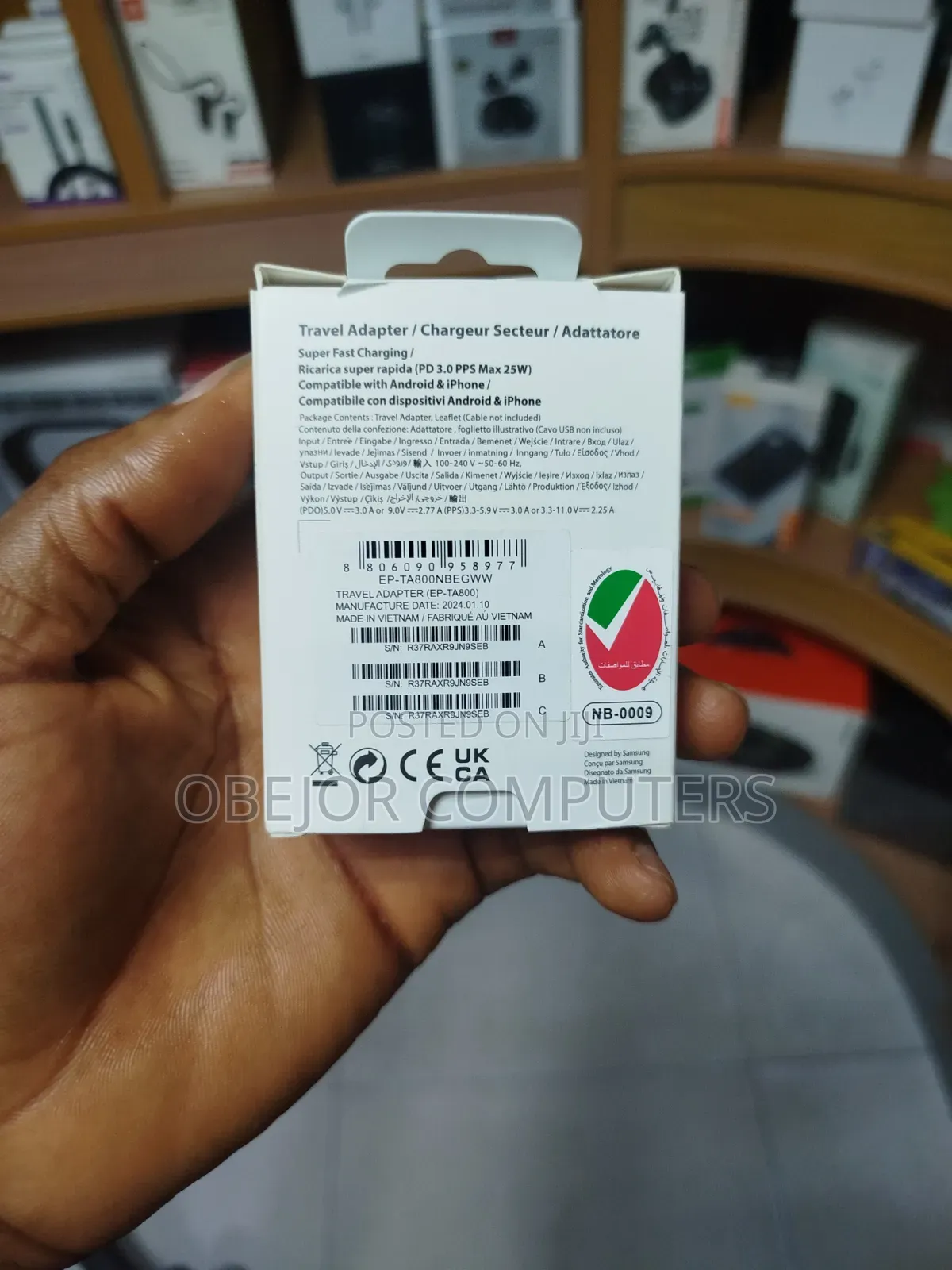 Samsung 25w USB-C Super Fast Adapter