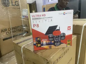 Ultra HD 360° Pan Tilt Zoom Solar Camera