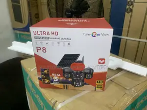 Ultra HD 360° Pan Tilt Zoom Solar Camera