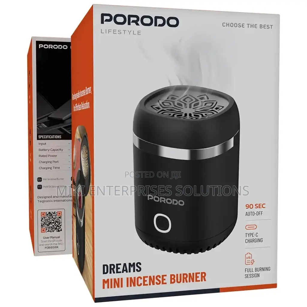 Porodo Lifestyle Dreams Mini Incense Burner