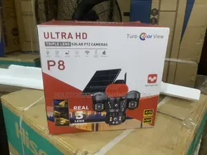 Ultra HD Solar PTZ Camera for Around-the-Clock Security