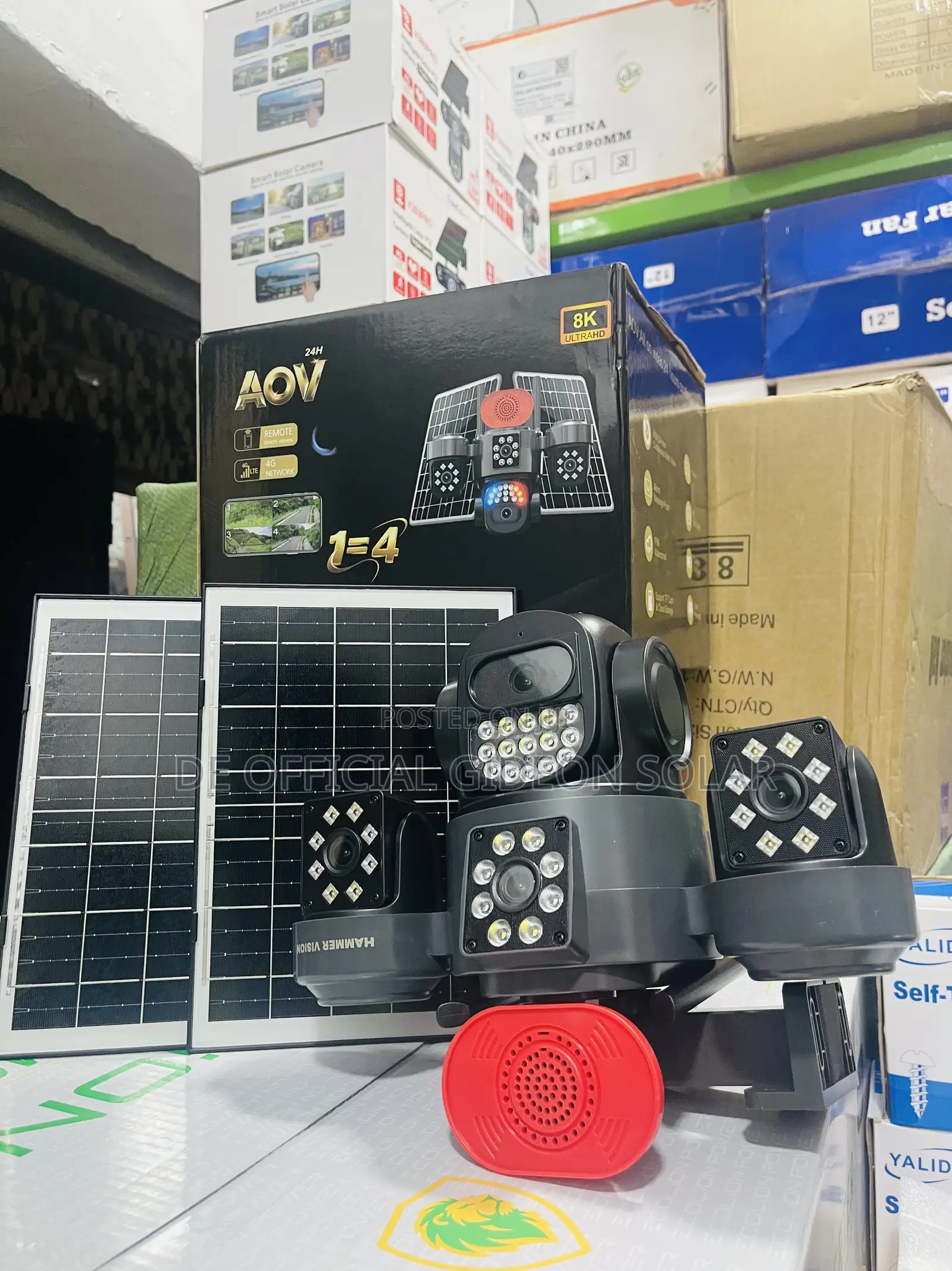 Double Panel 4ways Camera