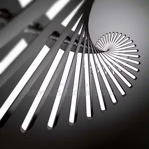 Nordic Minimalist Fishbone Chandelier