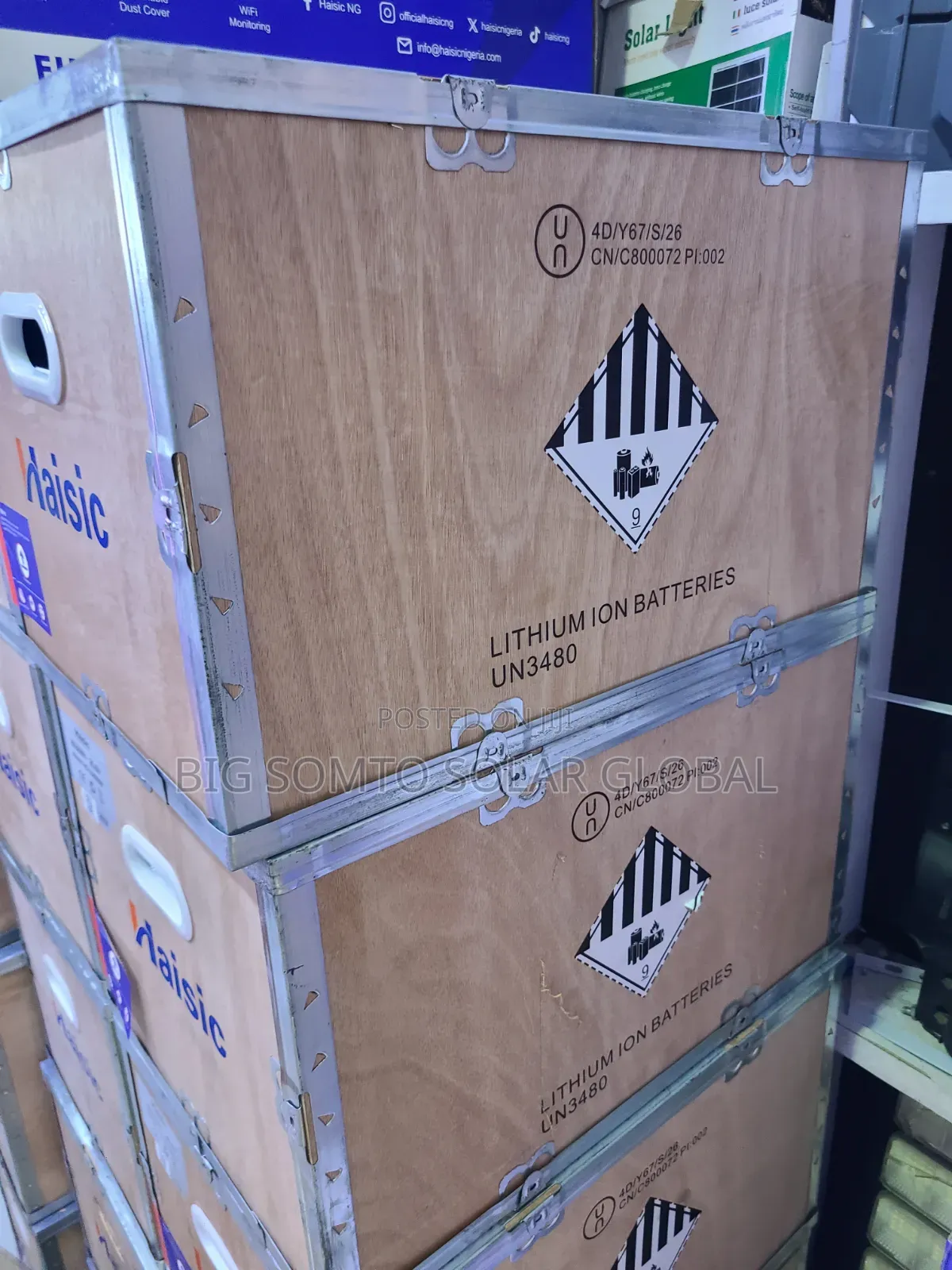 8kwh/24v Haisic Lithium Battery