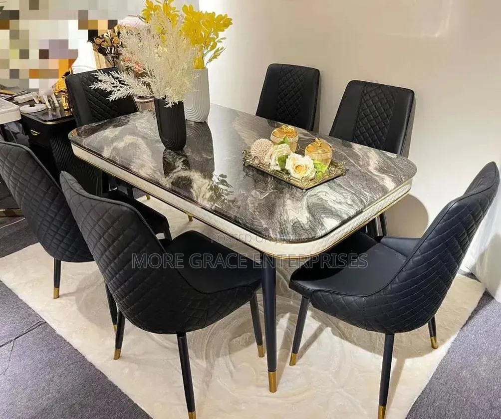 Six Seater Luxury Dining Set