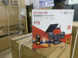 Triple-Lens Solar PTZ Camera for Smart Security