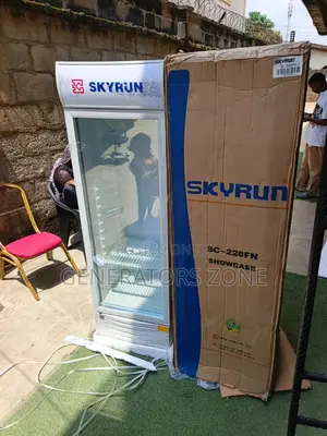 Skyrun 228L Glass Showcase Chiller Refrigerator