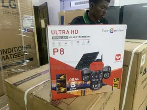 Ultra HD 3-Lens Solar Camera for Complete Property Security