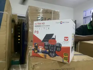 Ultra HD 3-Lens Solar Camera for Complete Property Security