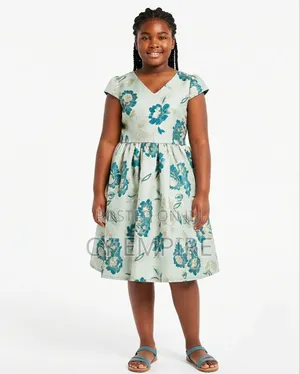 Girls Brocade Dress
