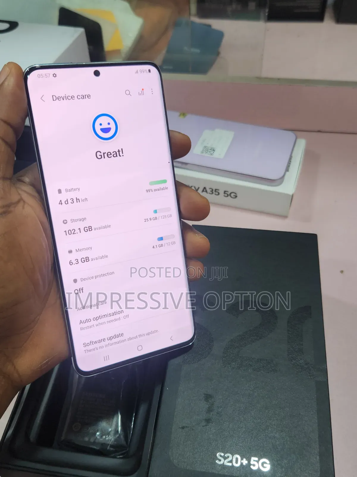Samsung Galaxy S20+ 5G 128 GB Blue