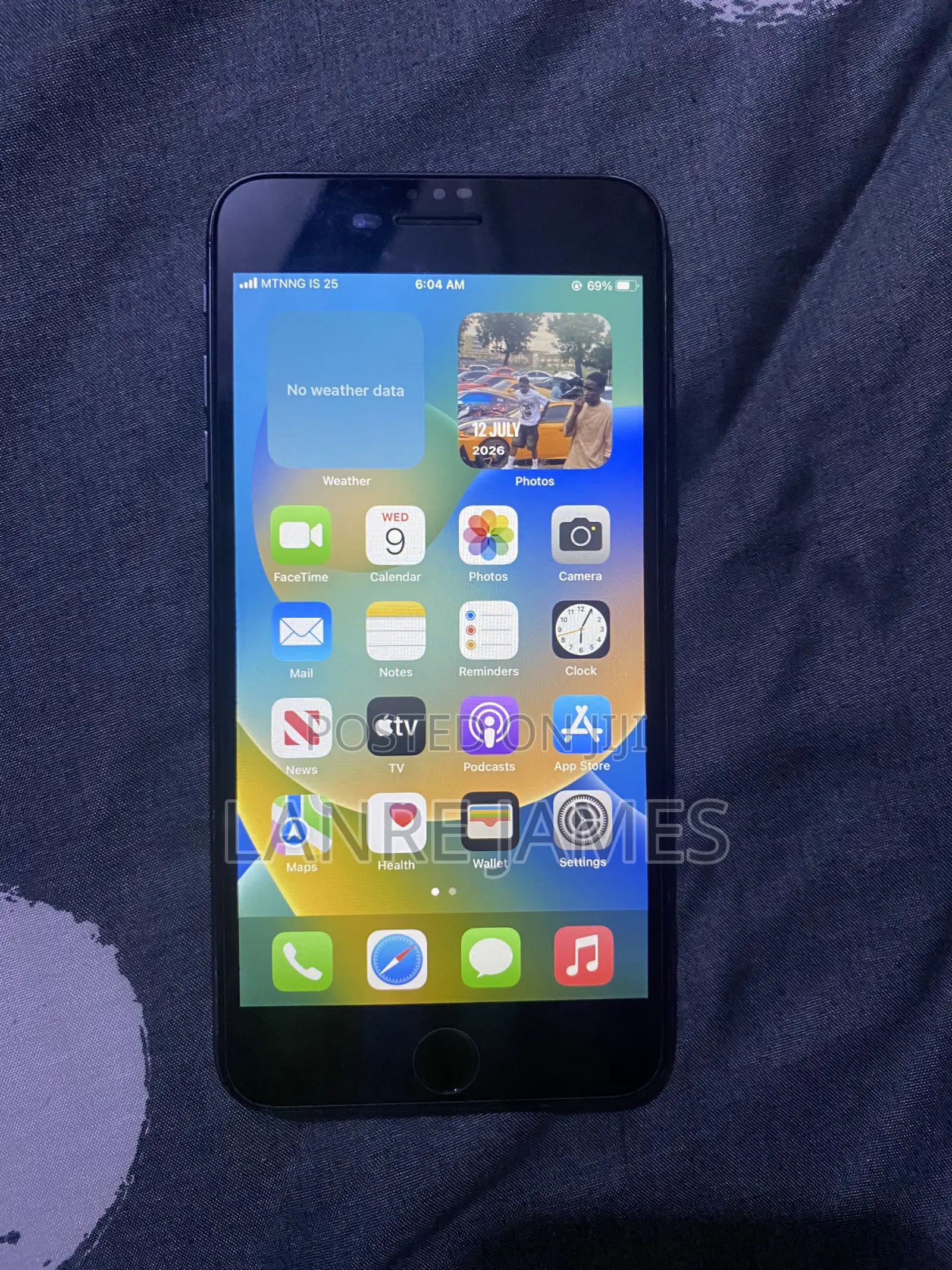 Apple iPhone 8 Plus 256 GB Black
